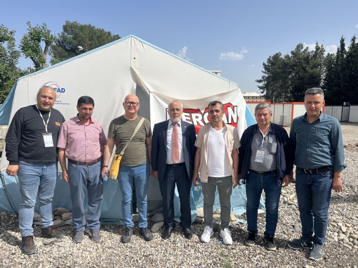 Balıkesirli Gazetecilerden  Mercan TV’ye Destek Ziyareti