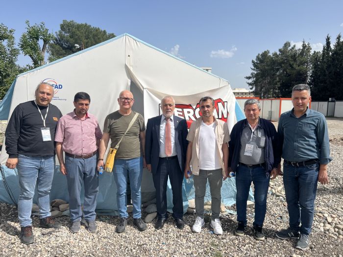 Balkesirli Gazetecilerden  Mercan TVye Destek Ziyareti