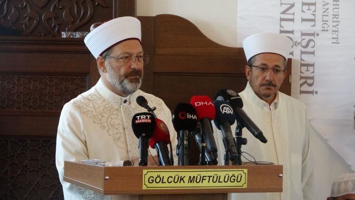 Diyanet eri Bakan Erba: 