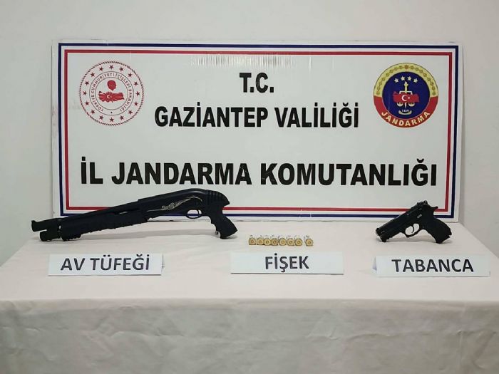 Gaziantepte 23 adet kaak silah ele geirildi