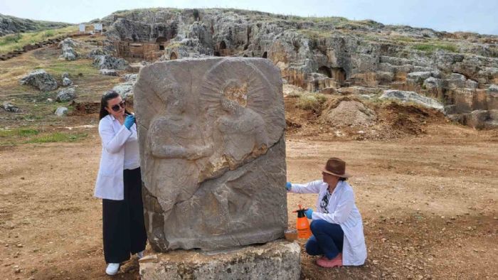 2 bin 100 yllk steller Perre Antik Kentte sergilenecek