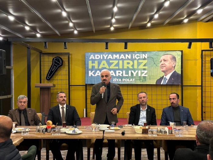 Bakan Aday Polat,'' Gl Kadromuz ve projelerimizle ehrimizi ynetmeye hazrz