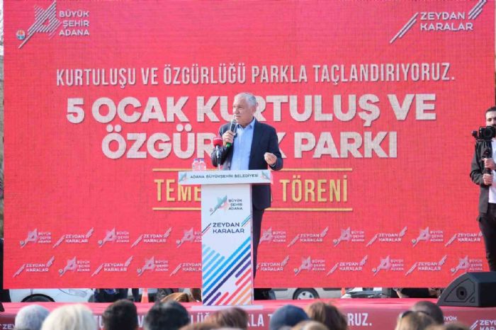 5 Ocak Kurtuluş ve Özgürlük Parkı’nın temeli atıldı
