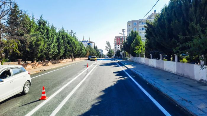 Adıyaman Belediyesi trafik güvenliğini artirmak için çalişmalarini sürdürüyor