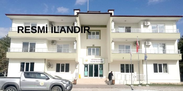 ADIYAMAN ORMAN İŞLETME MÜDÜRLÜĞÜ