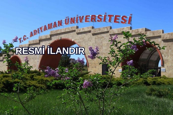 ADIYAMAN ÜNİVERSİTESİ DİŞ HEKİMLİĞİ FAKÜLTESİ MALZEME ALIM İŞİ