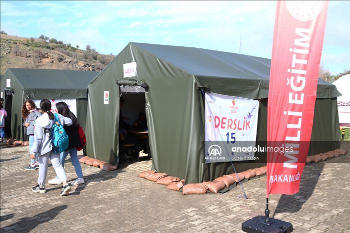 Adıyamanlı öğrencilerin sınavlara doğa içinde hazırlanacağı kampta eğitim başladı