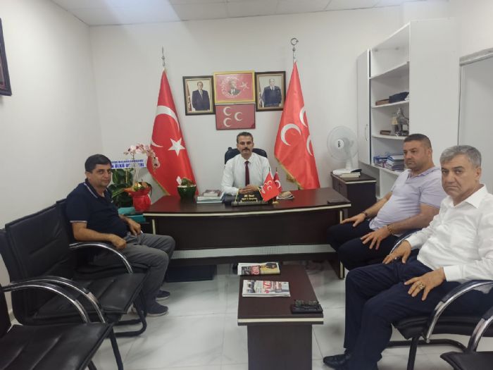 AGAD BAŞKANI ASLAN’DAN MHP’YE ZİYARET