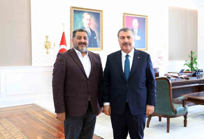 AK Parti İl Başkanı Ocak, Diyarbakır taleplerini Sağlık Bakanı Koca’ya iletti