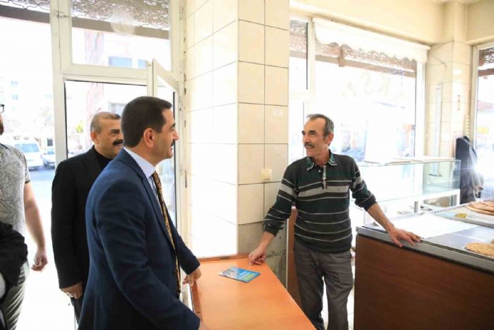 AK Partili Taşkın seçim çalışmalarını sürdürüyor