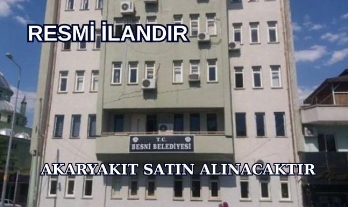 AKARYAKIT SATIN ALINACAKTIR