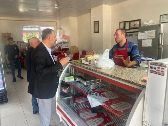 Başkan Bulucu Esnafın Sorunlarını Dinledi