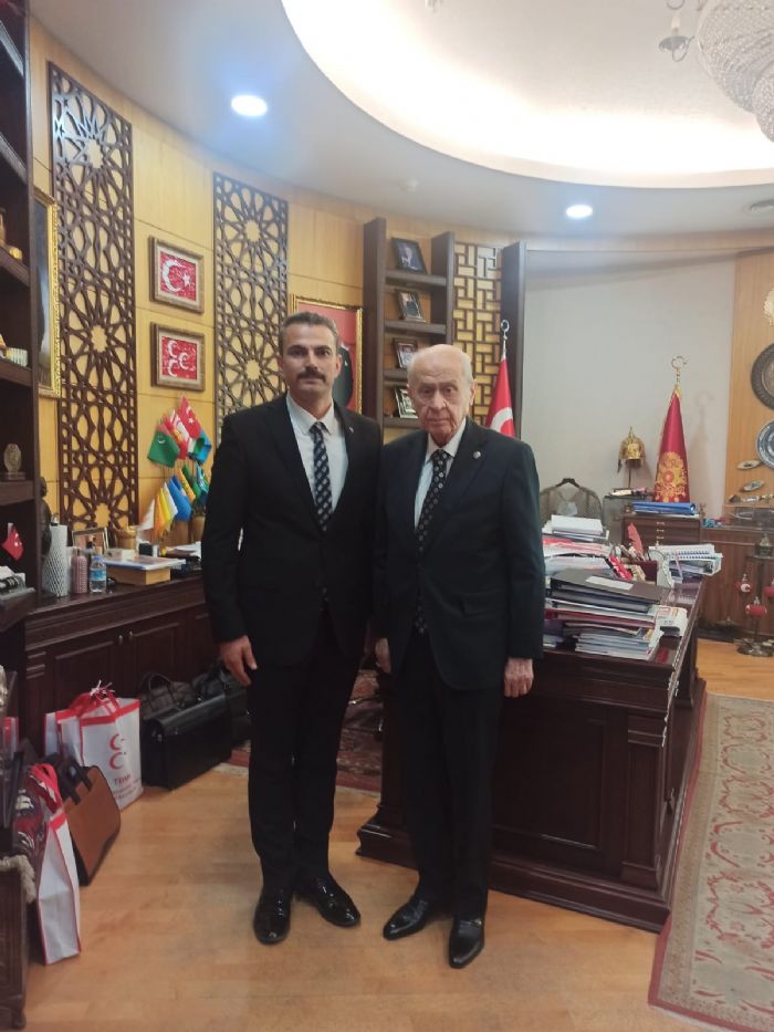 Başkan Önat Genel Başkan Bahçeli’yi ziyaret etti