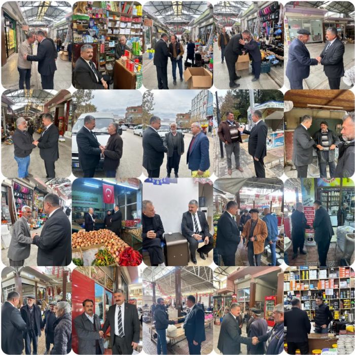 Besni Belediye Başkan Aday Adayı İsmail Sümer, Halkın İlgisiyle Buluşuyor