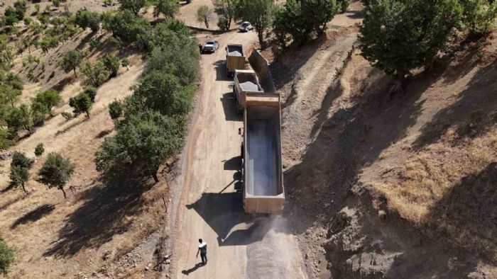 Bükardi güvenlik yolunda çalışmalar sürüyor