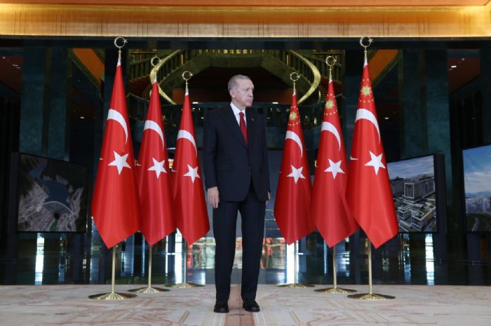 Cumhurbaşkanı Erdoğan, tebriklerini kabul etti