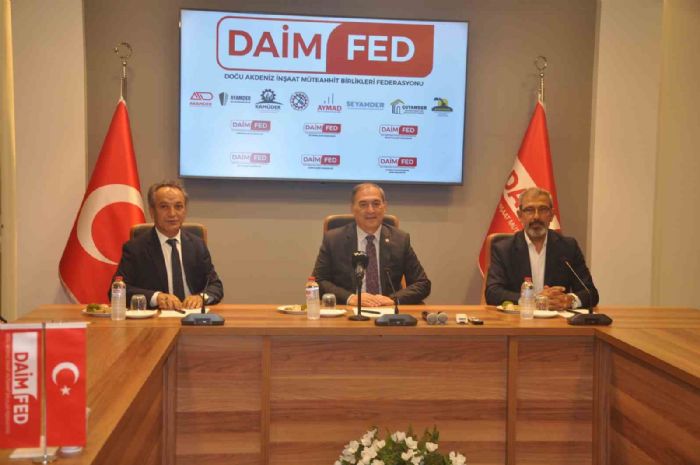 DAİMFED Genel Başkanı Karslıoğlu: "En önemli projemiz Beton Deney Laboratuvarı"