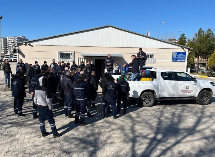 Diyarbakır’da ilaçlama personeline eğitim verildi