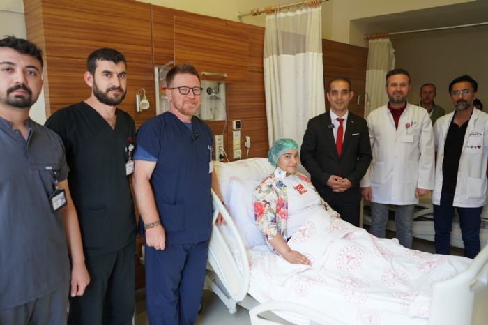 Doğum gününde sağlığına kavuştu