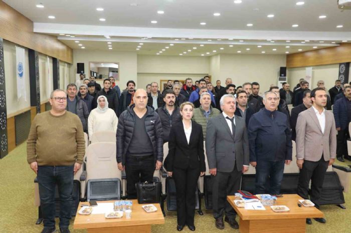 Elazığ’da fırın çalışanlarına hijyen ve mevzuat eğitimi