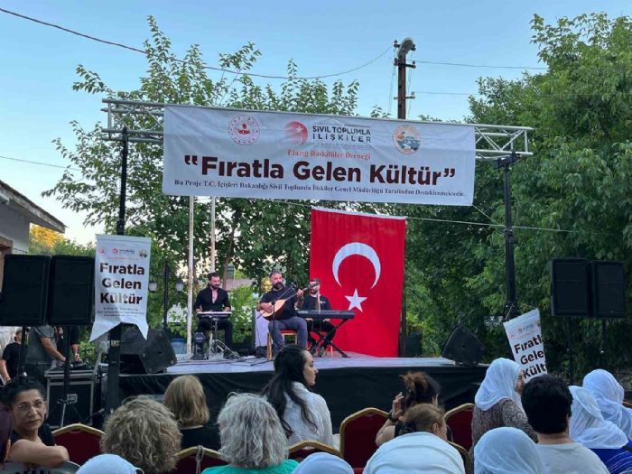 "Fırat’la Gelen Kültür" projesi Beyelması köyünde hayata geçti