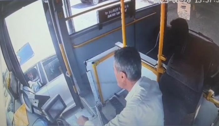 Gaziantep'te otobüs şoförüne silahla saldıran şüpheli yakalandı