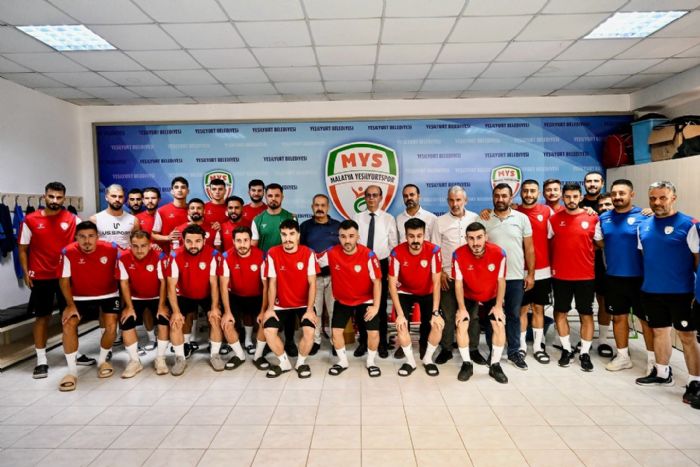 Geçit, Malatya Yeşilyurtspor Kulübünü ziyaret etti