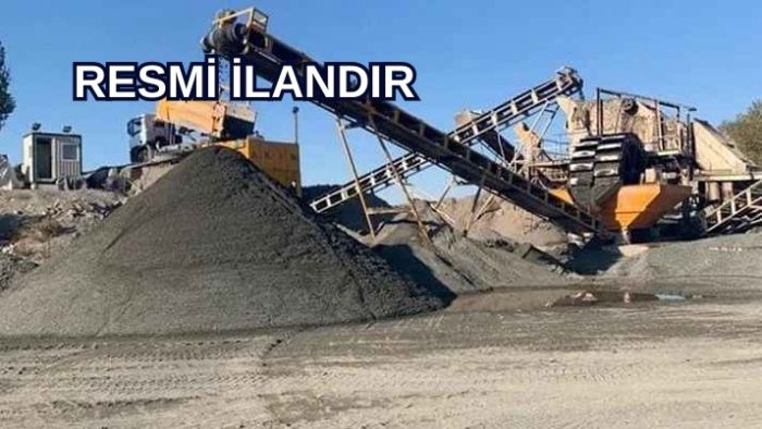 I (A) GRUBU MADEN (KUM-ÇAKIL) OCAĞI İHALE İLANI