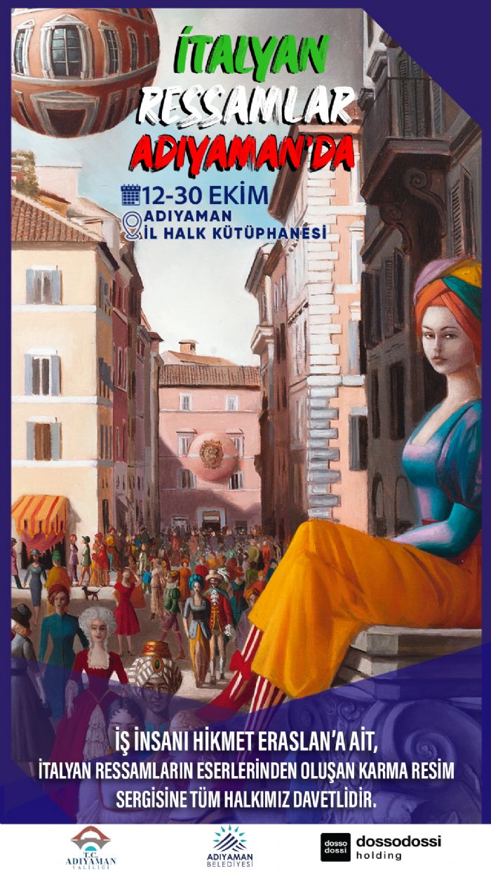İTALYAN RESSAMLAR ADIYAMAN’DA