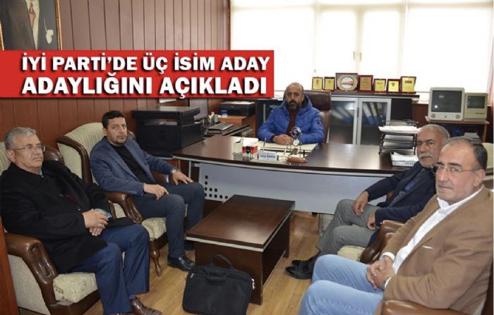 İYİ PARTİ’DE ÜÇ İSİM ADAY ADAYLIĞINI AÇIKLADI