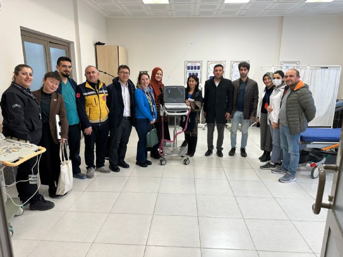 Japonya’dan Besni Devlet Hastanesine USG cihazı