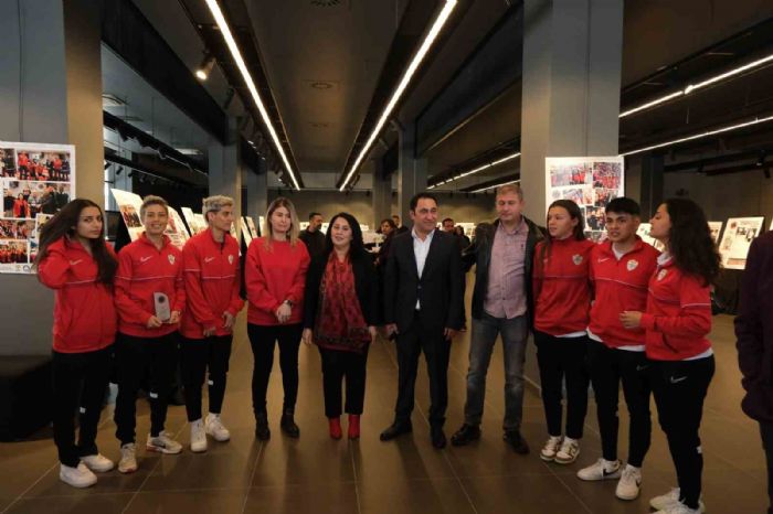 Kadın ve spor konulu sergide ALG Spor’a yoğun ilgi