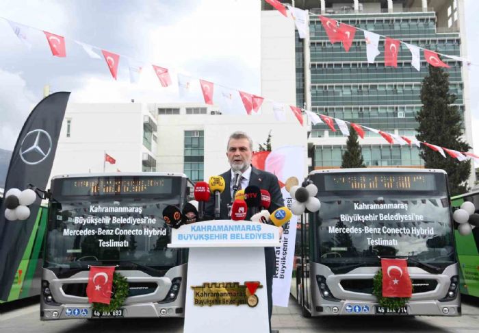 Kahramanmaraş’a 48 yeni hizmet aracı