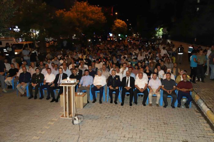 Kahta’da 15 Temmuz Demokrasi ve Milli Birlik Günü etkinlikleri düzenlendi