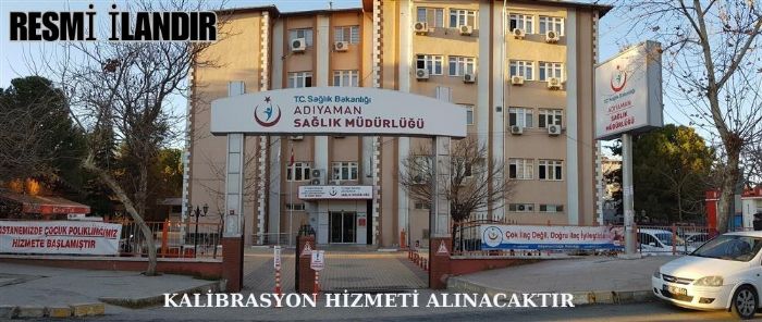 KALİBRASYON HİZMETİ ALINACAKTIR