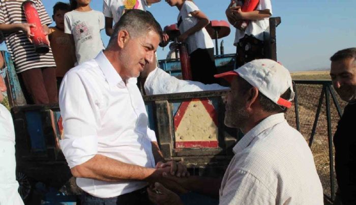 Milletvekili İshak Şan, köy halkının sorunlarını dinledi