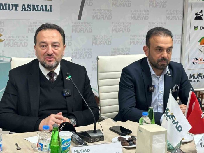 MÜSİAD Genel Başkanı Mahmut Asmalı Malatya’da üyelerle buluştu