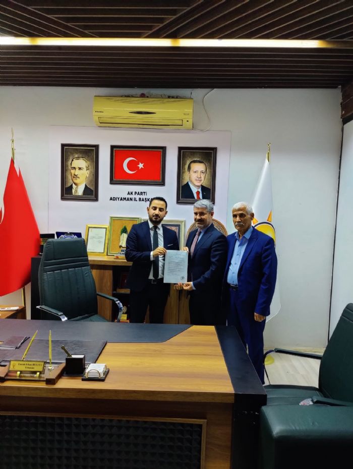 Reşit Alkan, Aday Adaylığı Başvurusunu Yaptı