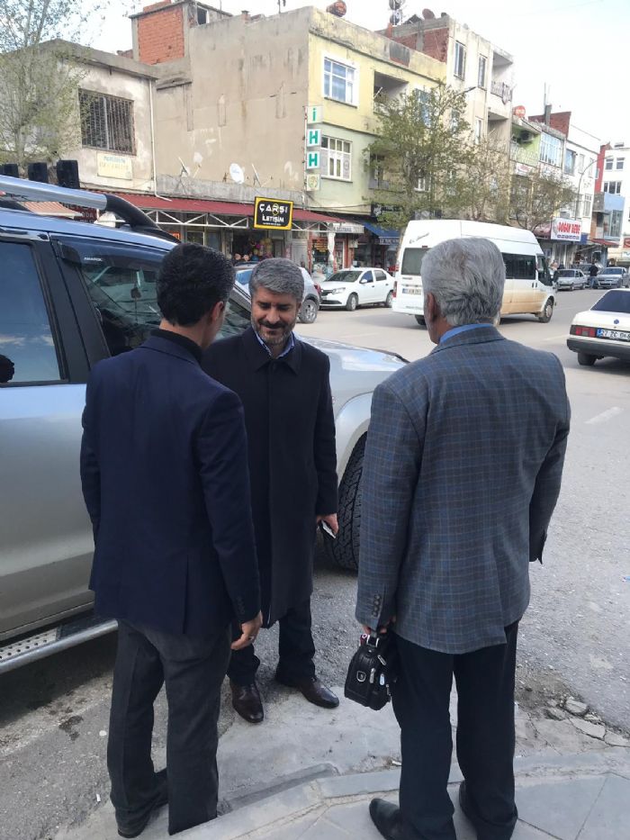 Reşit Alkan, Esnaf Ziyaretleriyle Şehrin Nabzını Tutuyor