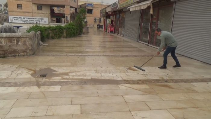 Şanlıurfa’da çamur yağdı