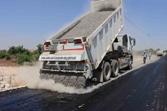 Şanlıurfa’da kırsal yollar yenileniyor