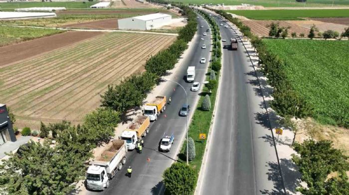 Şanlıurfa’da moloz taşıyan kamyonlar denetlendi