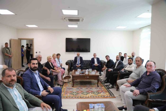 TFF Başkanı İbrahim Hacıosmanoğlu’ndan DTSO’ya ziyaret