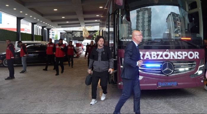 Trabzonspor, Türkiye Kupası finali için Gaziantep’te