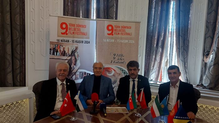 Türk Dünyası 9. Belgesel Film Festivalinin basın toplantısı Ankara Kent Konseyi’nde düzenlendi!