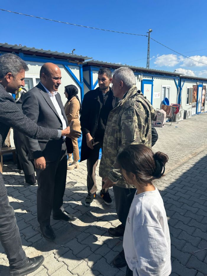 Vakkas Acar, Konteyner Kentte Vatandaşlarla Buluştu