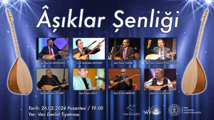 Van’da ‘Aşıklar Şenliği’ düzenlenecek